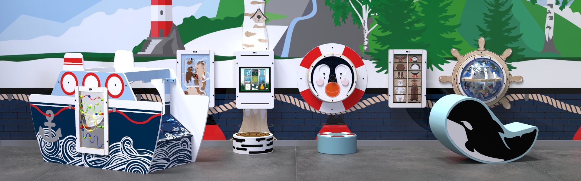 Softplay - Weiche Spielelemente fuer IKC Spielecke