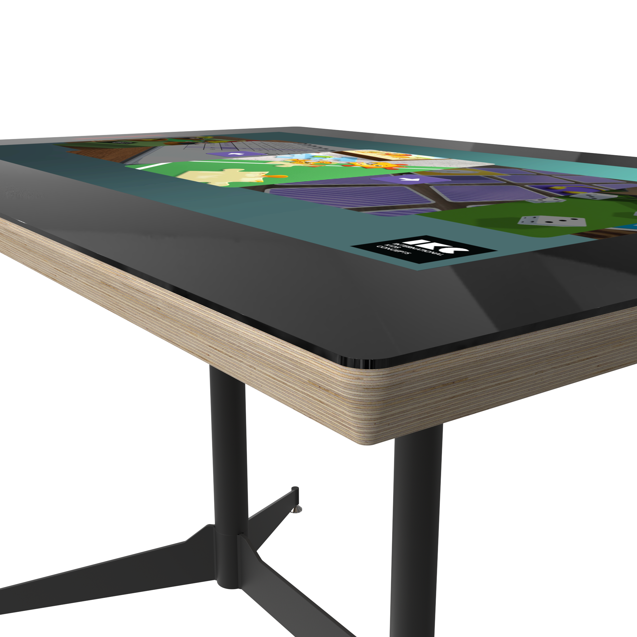 Ein interaktiver Spieltisch für die ganze Familie, erhältlich in 2 Versionen