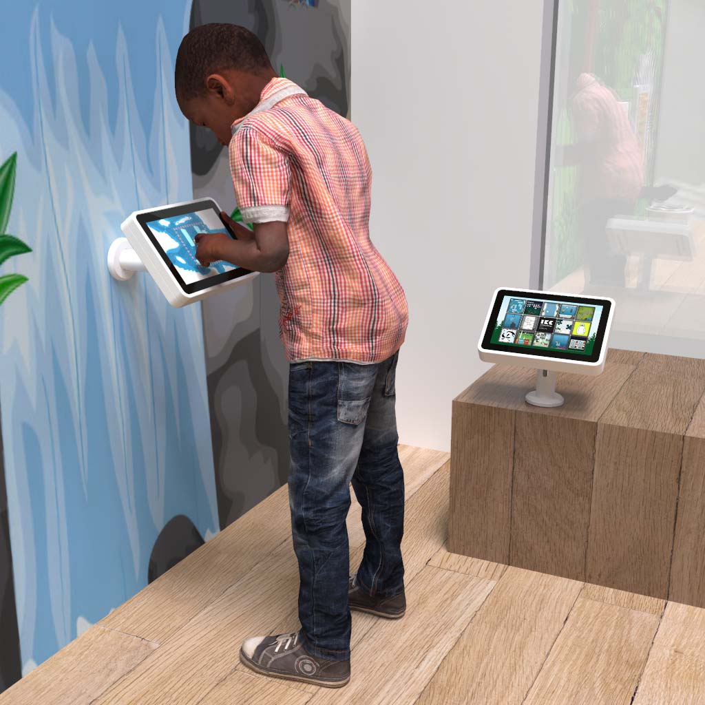 Dieses Bild zeigt eine interaktive Spielsysteme Delta 10 inch