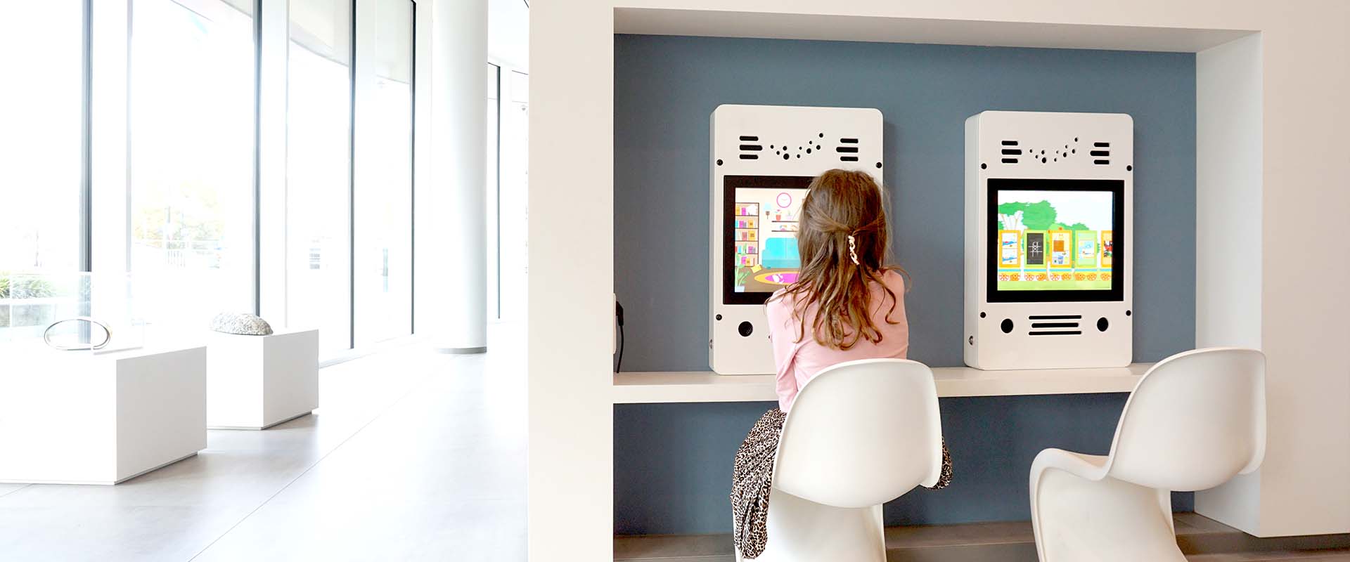 Rathaus Almelo I zwei interaktive Spielsysteme, die das Warten erleichtern Rathaus Almelo I zwei interaktive Spielsysteme, die das Warten erleichtern
