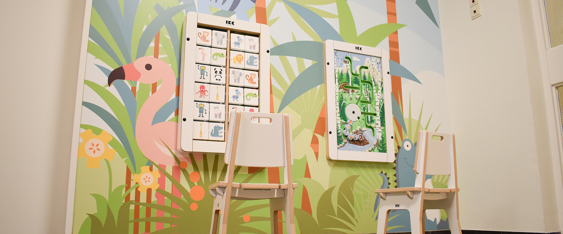 IKC speelhoek met safari jungle thema bij medisch centrum Zuyderland Ziekenhuis IKC speelhoek met safari jungle thema bij medisch centrum Zuyderland Ziekenhuis