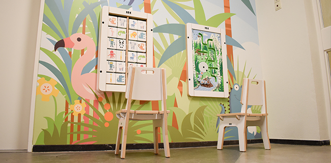 IKC speelhoek met safari jungle thema bij medisch centrum Zuyderland Ziekenhuis IKC speelhoek met safari jungle thema bij medisch centrum Zuyderland Ziekenhuis