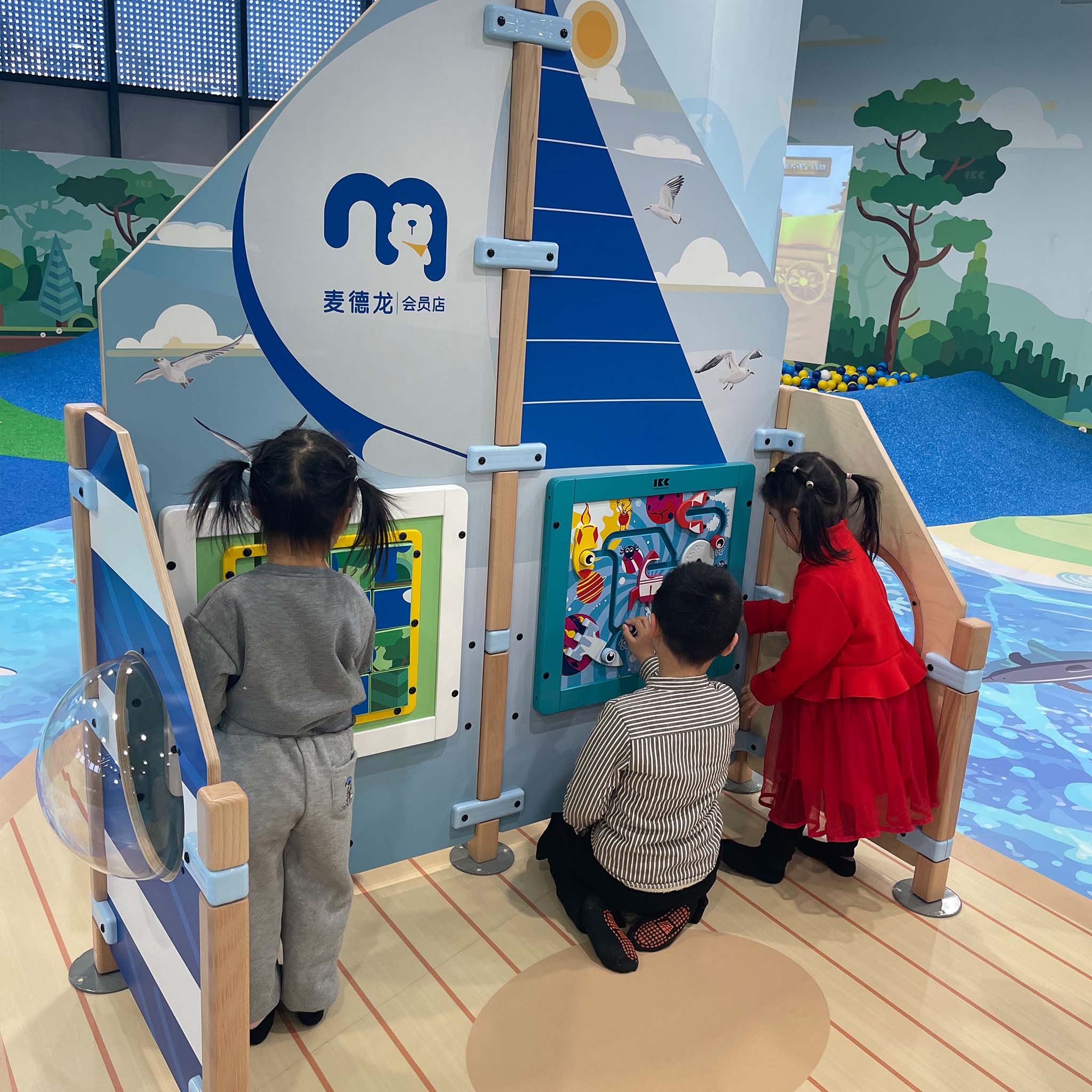 IKC großer Spielbereich Kinderecke im Großhandel METRO China in Yanjiao
