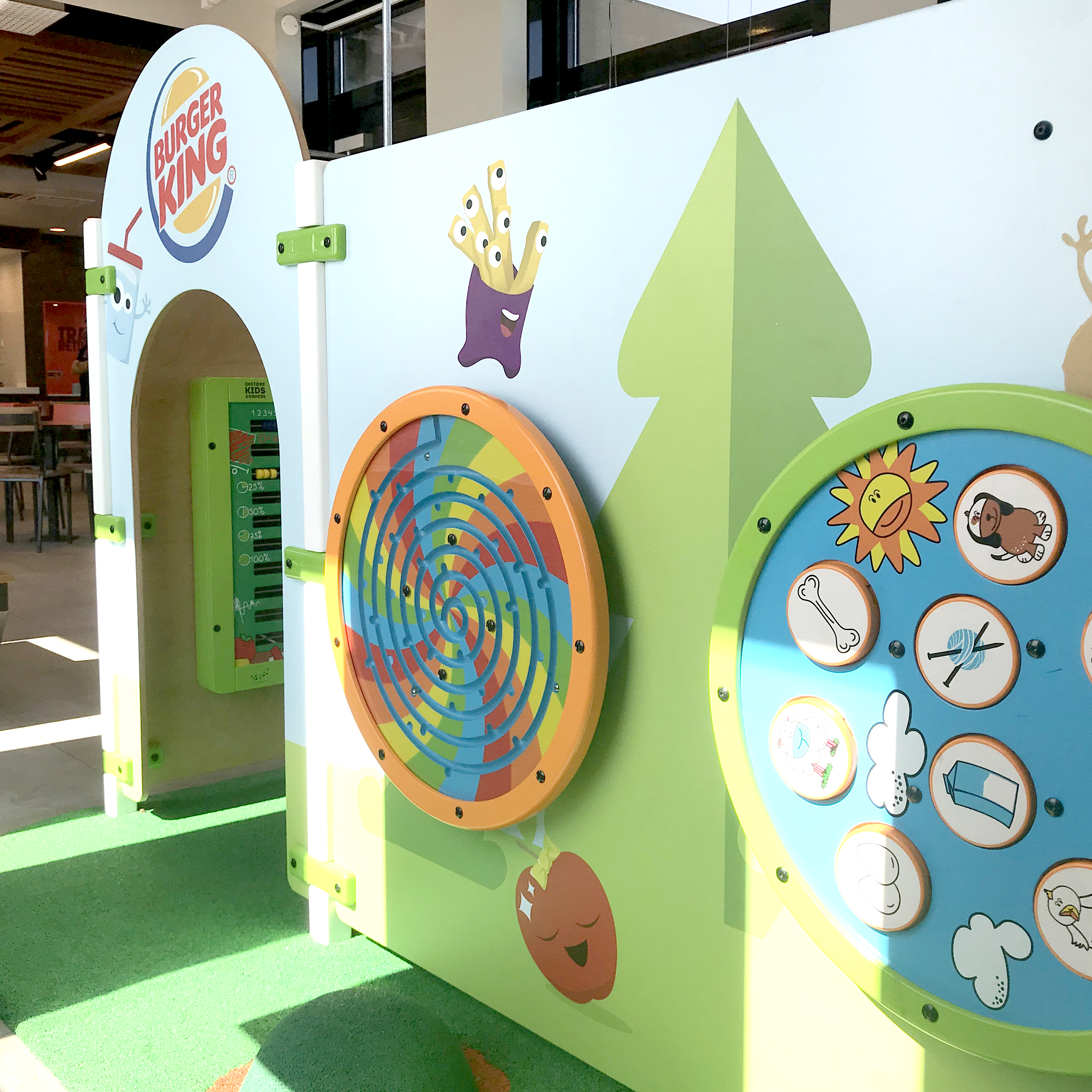 Burger King speelhuisje voor kinderen Burger King speelhuisje voor kinderen