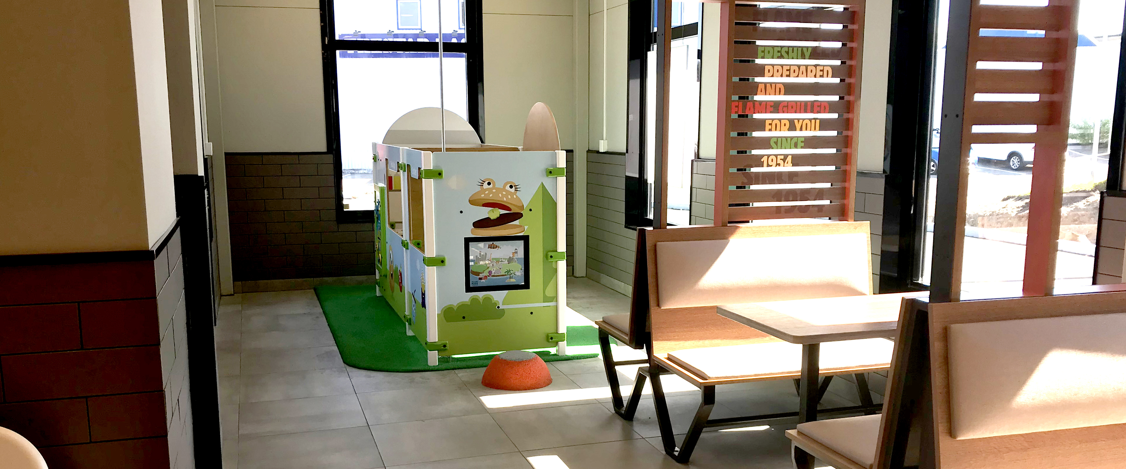 Speelruimte in Burger King Zweden Speelruimte in Burger King Zweden