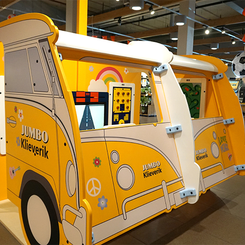Kinderhoek bij Jumbo Klieverik voor de kleinste bezoekers Kinderhoek bij Jumbo Klieverik voor de kleinste bezoekers