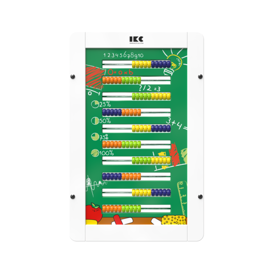 leren rekenen met dit wandspel rekenmachine | IKC Wandspellen muurspellen