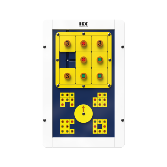 puzzel voor kinderen maak de afbeelding na | IKC wandspellen muurspellen