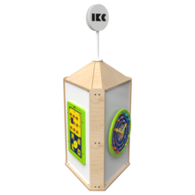 Speeltoren voor een kinderhoek met meerdere spellen  | IKC speelsystemen